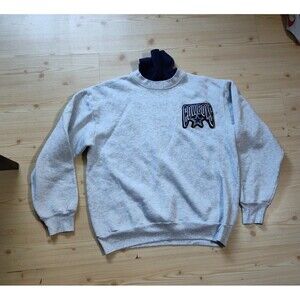 Vintage 1990s Majestic Dallas Cowboys Turtleneck Long Sleeve Sweatshirt Mens L